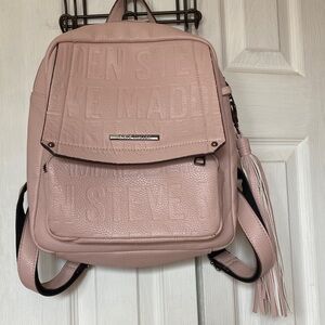 STEVE MADDEN Pink Backpack-Excellent Condition!